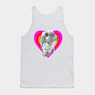 Super cute Snoopy the miracle mini lop bunny Tank Top